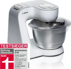 Bosch MUM58W20 CreationLine Küchenmaschine MUM58W20 Weiß/silber -Haushaltswaren Store 6e899b73f83b500bb2f762ab5795d7a7