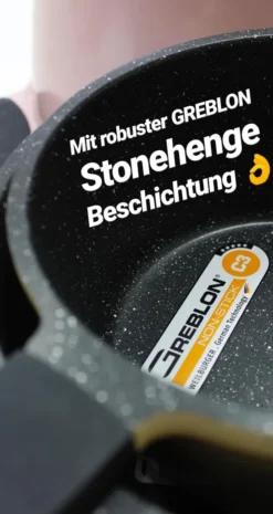 Mulex 6tlg. Topfset 'HAPPINESS' -Haushaltswaren Store 6eacdc22ccb37158f2d30c1a3b29f74a