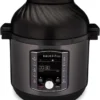 Instant Pot - Pro Crisp 11-in-1-Elektro-Multikocher – Schnellkochtopf, Heißluftfritteuse, Slow Cooker, Dampfgarer, Grill, Dörrgerät Und Sous-Vide-Maschine – Schwarzer Edelstahl,1500 W, 8L -Haushaltswaren Store 6ee4bfb98a0bef1cd662698c2b5ae616