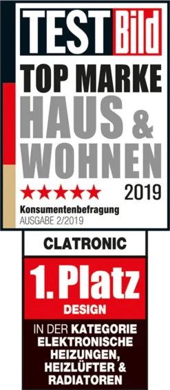 CLATRONIC Öl-Radiator RA 3736 9 Rippen Weiß -Haushaltswaren Store 6f53d1d2c8615bc7697025afc03978f6