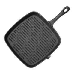 Grillpfanne Gusseisen Steakpfanne Bratpfanne Riffelboden Induktion 24 X 24 Grill -Haushaltswaren Store 70564983d9f434ac3a5128bf64570a47