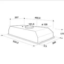 Bauknecht Dunstabzugshaube B CT 63F LS X Einbauhaube 60cm Lüfterbaustein 9 Bauknecht Dunstabzugshaube B CT 63F LS X Einbauhaube 60cm Lüfterbaustein -Haushaltswaren Store 706d64b061350c7b4faee72c3615e87a