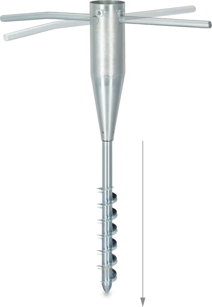 Relaxdays 4 X Bodenhülse Sonnenschirm 25 - 55 Mm 9 Relaxdays 4 X Bodenhülse Sonnenschirm 25 - 55 Mm – Bild 7