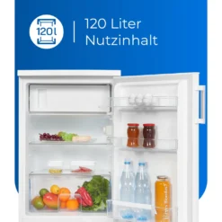 Exquisit Kühlschrank KS16-4-H-010D Weiss | 120 L Nutzinhalt | 4 Sterne | LED-Licht | 55 Cm Breite 12 Exquisit Kühlschrank KS16-4-H-010D Weiss | 120 L Nutzinhalt | 4 Sterne | LED-Licht | 55 Cm Breite -Haushaltswaren Store 7094d38b2ad5b8a98218014557d2700a