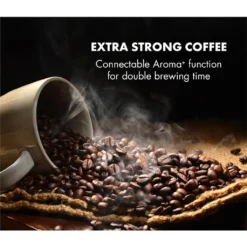 Aromatica X Kaffeemaschine Mahlwerk Glaskanne Aroma+ Edelstahl -Haushaltswaren Store 70a39b4888389dcca0279fba3d970f3f