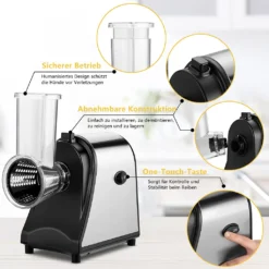 5 In 1 Elektrischer Gemüsehobel, 250W Automatische Gemüsereibe Mit 5 Kegel-Klingen, Edelstahl Gemüseschneider, Multifunktionsreibe Gemüse Raspel Für Obst Gemüse 18 5 In 1 Elektrischer Gemüsehobel, 250W Automatische Gemüsereibe Mit 5 Kegel-Klingen, Edelstahl Gemüseschneider, Multifunktionsreibe Gemüse Raspel Für Obst Gemüse -Haushaltswaren Store 7111829109c2c8085c3ff4e02d9d2ad1