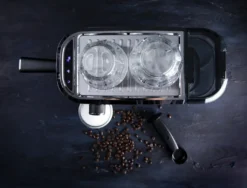 GASTRONOMA 18110001 Espressomaschine Baristo. Siebträgermaschine Mit 15 Bar Druck Und Milchaufschäumer -Haushaltswaren Store 7116329ae8749c1ef9464b6db36e450d