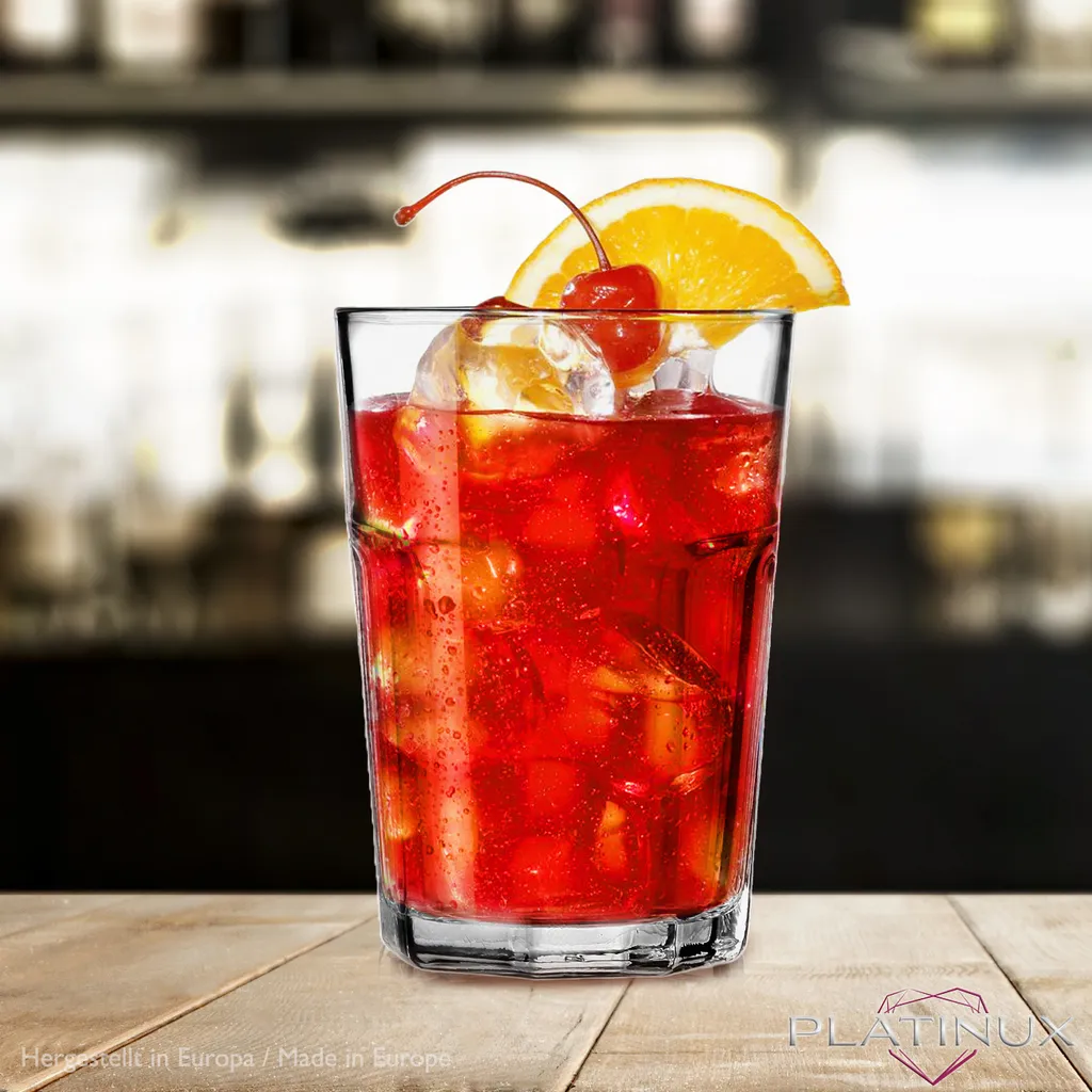 Allzweck-Trinkgläser 350ml (max.360ml) Set 6-Teilig Aus Glas 4 Allzweck-Trinkgläser 350ml (max.360ml) Set 6-Teilig Aus Glas – Bild 2