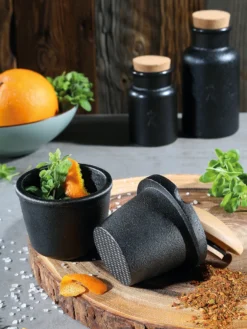 Zassenhaus Gewürzreibe Gusseisen Mit Vorratsfach -Haushaltswaren Store 719a93eb759d2e197b623a85b6987470