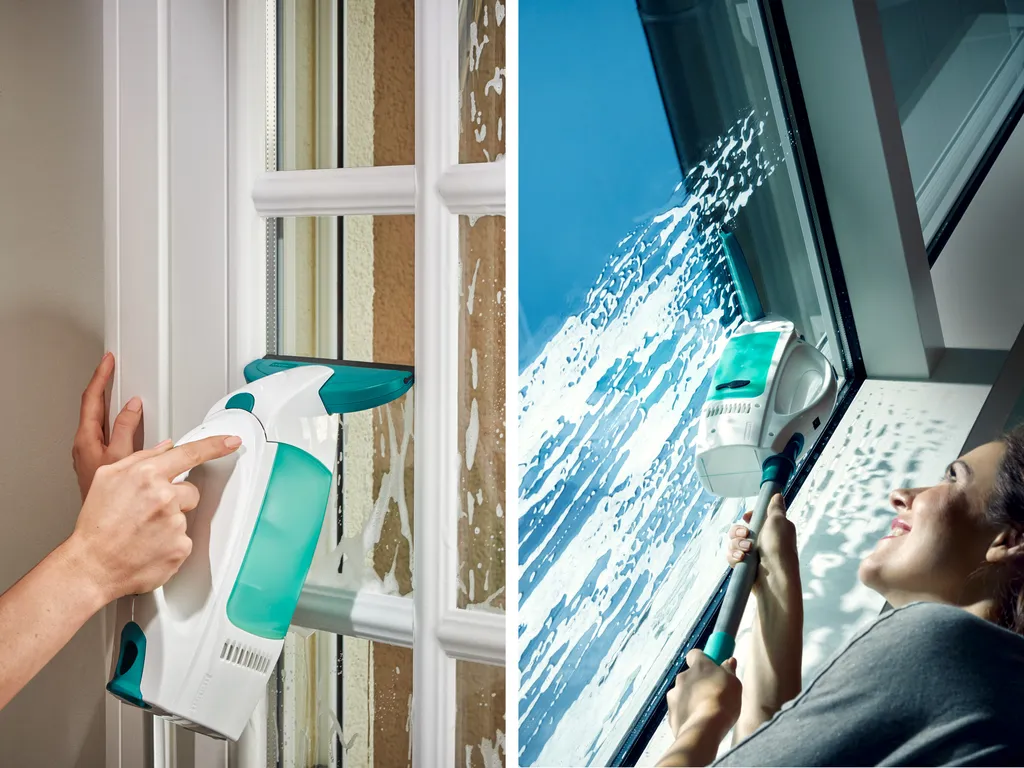 Leifheit Set Fenstersauger Dry & Clean Mit Stiel, Einwascher, Schmaler Saugdüse 7 Leifheit Set Fenstersauger Dry & Clean Mit Stiel, Einwascher, Schmaler Saugdüse – Bild 5