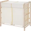 Wäschesammler HWC-B60, Laundry Wäschebox Wäschekorb, Massiv-Holz 2 Fächer 60x60x33cm 68l Hellbraun, Bezug Creme 1 Wäschesammler HWC-B60, Laundry Wäschebox Wäschekorb, Massiv-Holz 2 Fächer 60x60x33cm 68l Hellbraun, Bezug Creme -Haushaltswaren Store 71be838f86b790282eaaab18de7fdc4e