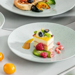 Tafelservice Steingut, Vancasso SABINE 32-teiliges Geschirrset, Modernes Kombiservice Für 8 Personen, Sesam Design -Haushaltswaren Store 71d6bfe9d30715726174772e370c242c