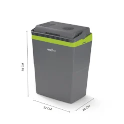 MAXXMEE Kühlbox - Wahlweise Via Netzkabel Oder KFZ-Anschluss - 22l Volumen - Grau/limegreen Kühlbox Camping Kühlschrank 22L Auto 12V 230V Thermobox Elektrisch Picknick Grau 18 MAXXMEE Kühlbox - Wahlweise Via Netzkabel Oder KFZ-Anschluss - 22l Volumen - Grau/limegreen Kühlbox Camping Kühlschrank 22L Auto 12V 230V Thermobox Elektrisch Picknick Grau -Haushaltswaren Store 721c853c4842f06ea5dbac8f0a02506b