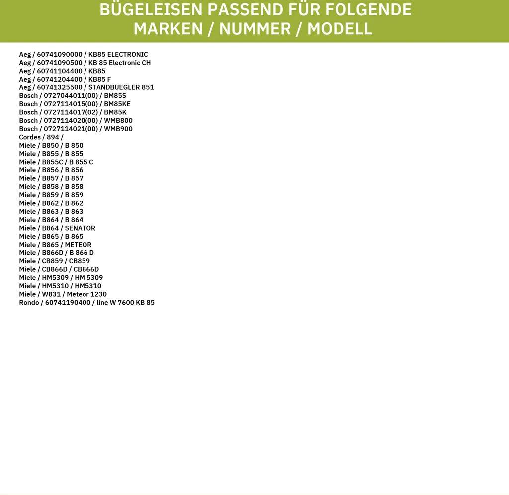 Bügeltuch Universal Bügelautomat 85cm Baumwolle AEG Electrolux 8996470168700 Miele1566620 Bosch Siemens 00450183 5 Bügeltuch Universal Bügelautomat 85cm Baumwolle AEG Electrolux 8996470168700 Miele1566620 Bosch Siemens 00450183 – Bild 3