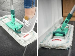 Leifheit Bodenwischer Profi XL Micro Duo Telescope -Haushaltswaren Store 72b4085b6632207ff31a525137be39d6