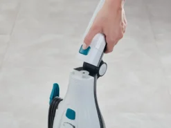 Leifheit Dampfreiniger CleanTenso Inkl. 2er Set Ersatz-Wischbezüge -Haushaltswaren Store 73159013197a678523292f2305fff819