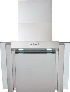 PKM Dunstabzugshaube Mit Randabsaugung Kopffreihaube 9860LZ Edelstahl Glasschirm