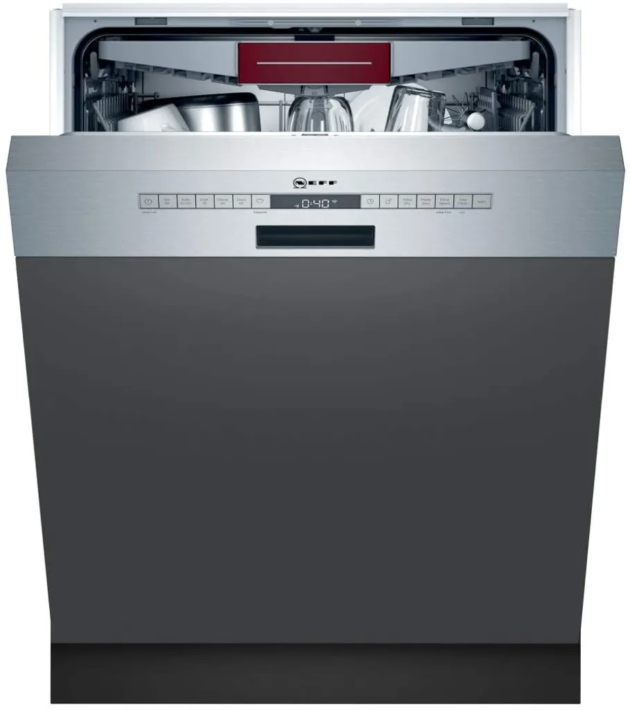 NEFF S145HVS15E N50 Geschirrspüler Teilintegriert / 60 Cm / Home Connect / Chef 70° / Favourite / 6 Programme 3 NEFF S145HVS15E N50 Geschirrspüler Teilintegriert / 60 Cm / Home Connect / Chef 70° / Favourite / 6 Programme