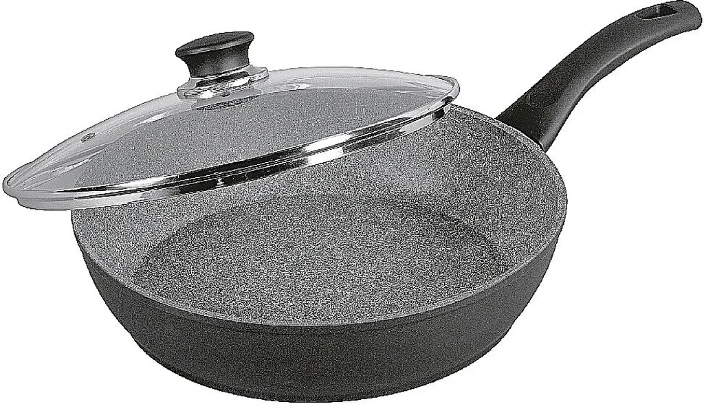 Ballarini Schmorpfanne 28cm Bari Mit Glasdeckel 8 Ballarini Schmorpfanne 28cm Bari Mit Glasdeckel – Bild 6