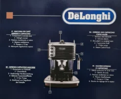 De'Longhi DeLonghi ECZ351BK Scultura Espressomaschine Siebträger Schwarz -Haushaltswaren Store 7427565e2c63dc4756a89ecff29fa0d8