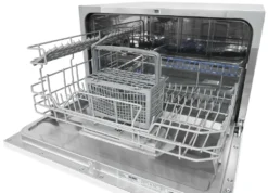 Exqusit Geschirrspüler GSP206-030F Weiss |Standgerät, Tischgerät | 6 Maßgedecke | Weiß -Haushaltswaren Store 74ba760cf9b010b9d60e8f290e2688ed