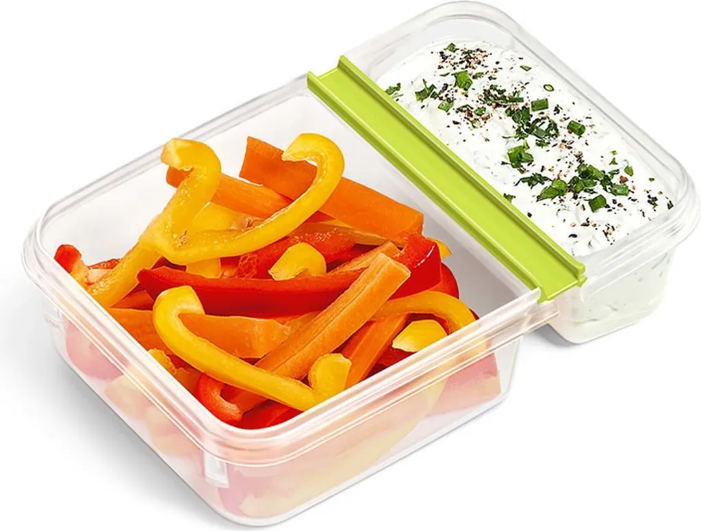 Emsa Yoghurt Box CLIP & GO 0,6 Liter Transparent / Grün 12 Emsa Yoghurt Box CLIP & GO 0,6 Liter Transparent / Grün – Bild 10