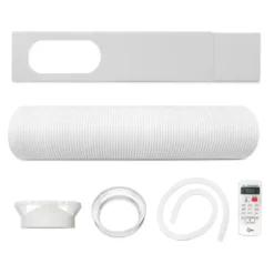 SUNTEC Mobiles Lokales Klimagerät SNOW 12.000 Eco R290 [3 In 1 - Kühlen, Ventilieren, Entfeuchten, Für Räume Bis 130 M³ (60 M²), Max. 3.400 W] -Haushaltswaren Store 75c59170e6e4bd200a223d1c78d460ee