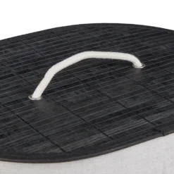 Relaxdays Bambus Wäschekorb Oval -Haushaltswaren Store 75c60e822d94e019770213bfb04c9ffe