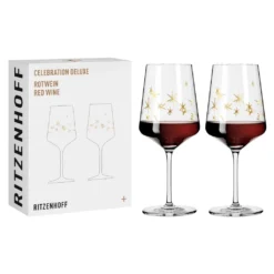 Celebration Deluxe Rotweinglas-Set #3 Von Romi Bohnenberg