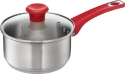 Tefal By Jamie Oliver Mainstream Set Edelstahl Red Collection H801S5 -Haushaltswaren Store 7827621aef328d3f07e0741c39ede52b