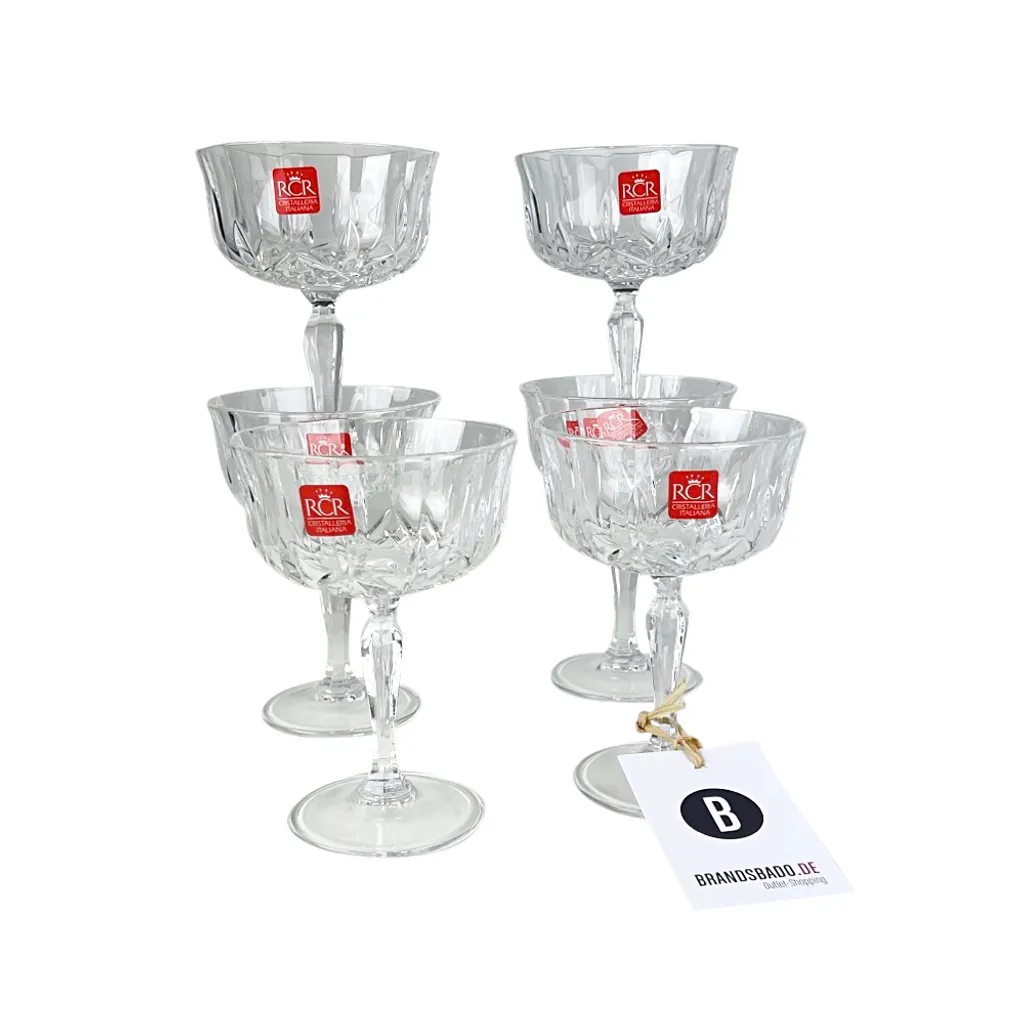 6 X Kristall-Champagnergläser Rori 3 6 X Kristall-Champagnergläser Rori