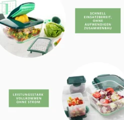 Genius Nicer Dicer Chef 37-tlg Set Gemüseschneider Inkl. 3 In 1 Siebschüssel; A81893 -Haushaltswaren Store 791ff398a066e1b9c7782756b7f94f6d