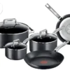 Tefal C55654 PROGRADE Topfset Pfannenset Induktion 8 TLG, UVP 299€, Für Alle Herdarten, Antihaft Pfannen 26 Cm + 30 Cm, Topf 24cm, Stieltopf 20 Cm + 18 Cm, Spülmaschinenfest -Haushaltswaren Store 796ee70ec337657f93179c808c843b1e