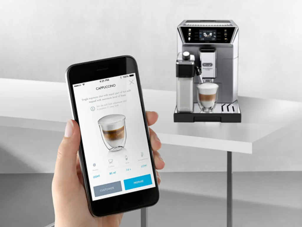 De'Longhi Delonghi Ecam 550.85.MS Primadonna Class Silber Kaffeevollautomat Kegel-Mahlwerk 7 De'Longhi Delonghi Ecam 550.85.MS Primadonna Class Silber Kaffeevollautomat Kegel-Mahlwerk – Bild 5