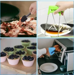 Zubehör Heißluftfritteuse, 8 Zoll 14 Stück Zubehörset Für Airfryer Fritteusen Für COSORI Ninja Philips Tefal Für Luftfritteuse 3.7QT-6.8QT -Haushaltswaren Store 79fc2b9da5e287048cab88e6d2219205