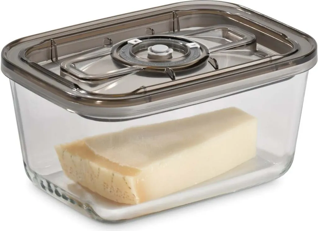 Caso Vakuum-Frischebehälter 3er Set - Für Platzsparende Aufbewahrung (1er Pack) 13 Caso Vakuum-Frischebehälter 3er Set - Für Platzsparende Aufbewahrung (1er Pack) – Bild 11