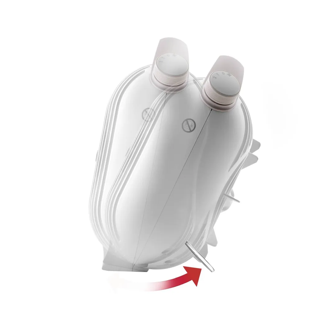 De'Longhi De Longhi HFS30B24.W Tischheizlüfter 2400 W Weiss/rosa De Longhi 3 De'Longhi De Longhi HFS30B24.W Tischheizlüfter 2400 W Weiss/rosa De Longhi