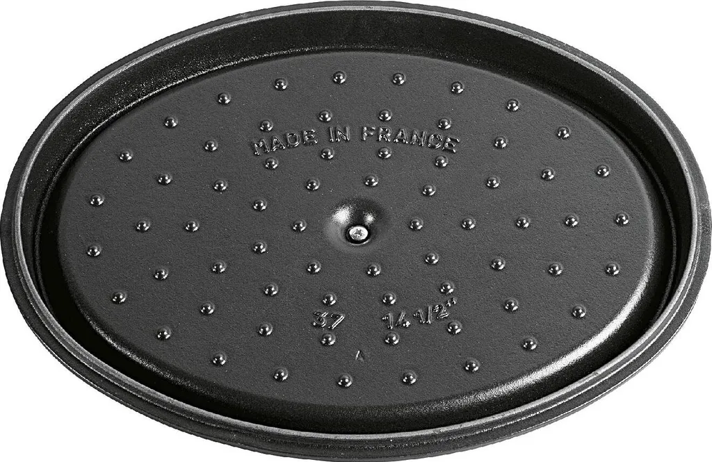 STAUB Cocotte Oval 37cm Schwarz 6 STAUB Cocotte Oval 37cm Schwarz – Bild 4