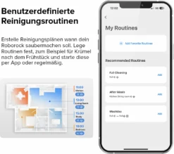 Roborock S8 Staubsauger Roboter Sonic Saugroboter 6000Pa DuoRoller-Bürste VibraRise Wischen 3D-Mapping 3D-Strukturiertes Licht LiDAR Kindersicherung APP Control (Weiß) -Haushaltswaren Store 7b7d2bf943eff2309dbf35cd98974773