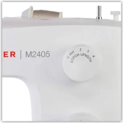 Singer M2405 Nähmaschine 8 Stiche 4-stufiges Knopfloch Metallgehäuse Leicht -Haushaltswaren Store 7c8f74e6f52599f9077234d672db54d9
