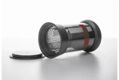 Moha MOLINO, Schwarz, Rot, Transparent, Kunststoff, Käse, 80 Mm, 80 Mm, 135 Mm -Haushaltswaren Store 7d2f95591f100a64ba37bf884c21db81