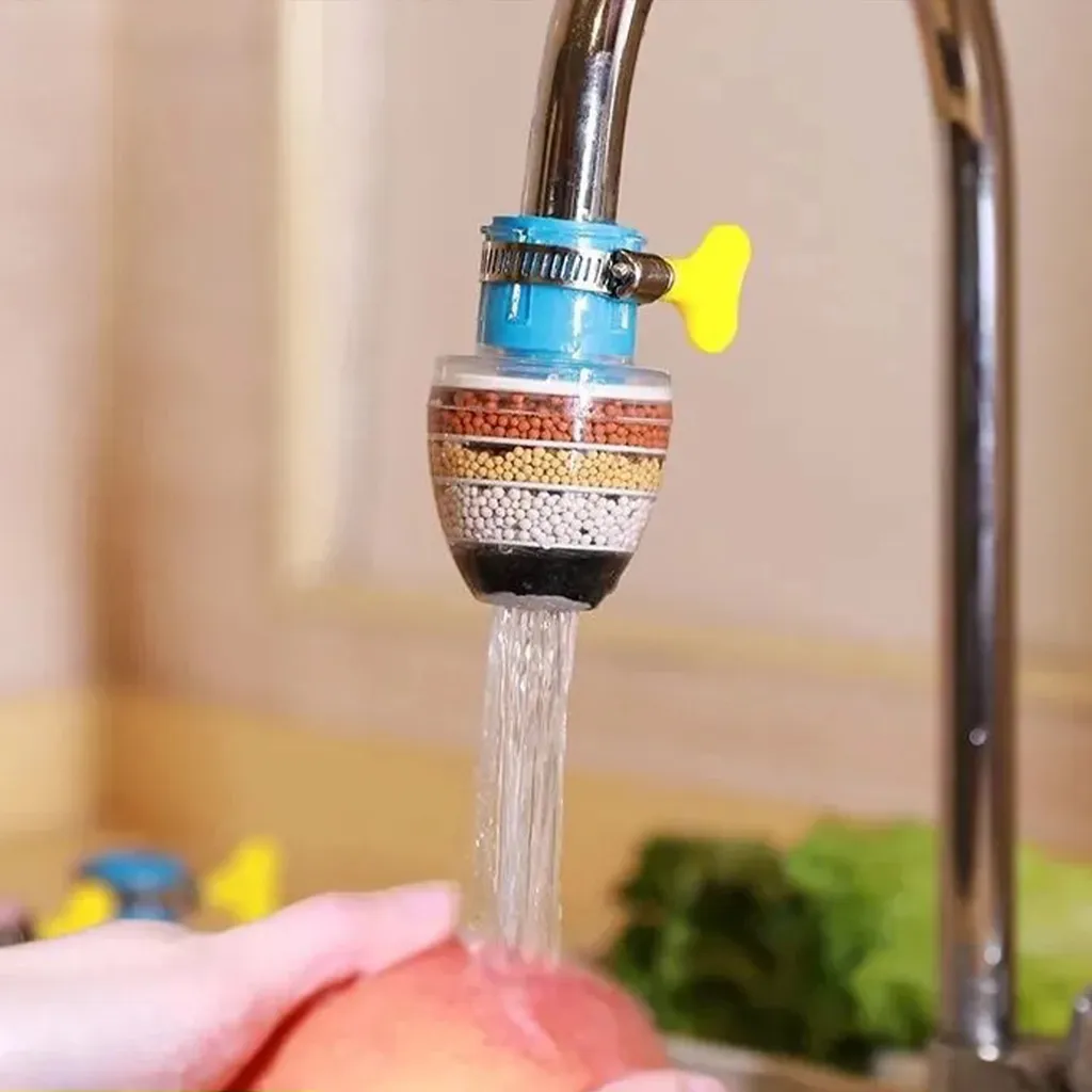 Aktivkohle Wasserhahn Wasserfilter, Wasserhahn Wasserfilter, Universal Interface Home Küche Wasserhahn, Küchenarmatur Filter 3 Aktivkohle Wasserhahn Wasserfilter, Wasserhahn Wasserfilter, Universal Interface Home Küche Wasserhahn, Küchenarmatur Filter
