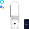 Djive ARC Heater 3in1 Rotorloser Heizlüfter, Ventilator & Luftreiniger, HEPA 14 Filter & UVC Gegen 99,995% Der Viren, Staub & Pollen, App Steuerung, Alexa, Google Home, Mit Heizfunktion, Schlafzimmer, Clean White -Haushaltswaren Store 7ef4d530f9835d940ed40b03b37e5da3