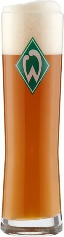 SV Werder Bremen Weizenbierglas Raute 0,5l -Haushaltswaren Store 7f49e3eecff72c471da0be2ac85bd2bb