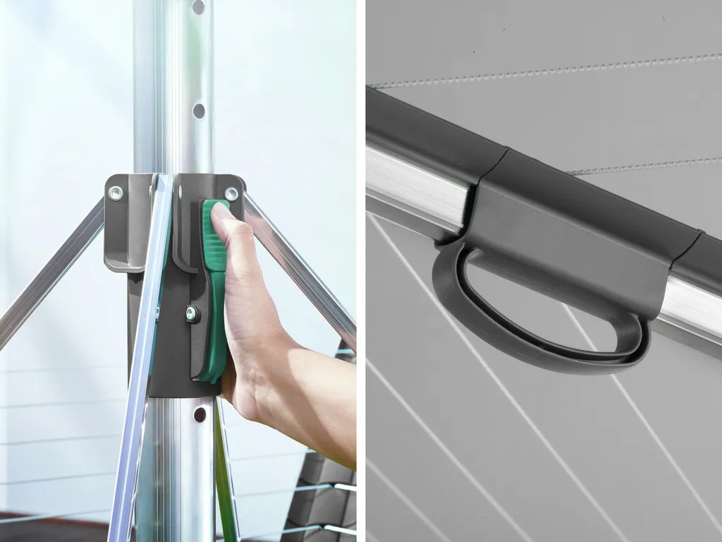 Leifheit Wäschespinne Linomatic 600 Plus (anthrazit) 7 Leifheit Wäschespinne Linomatic 600 Plus (anthrazit) – Bild 5