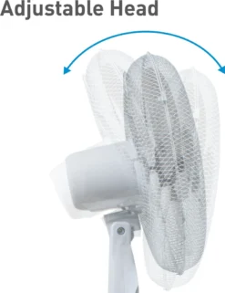 SUNTEC Ventilator Leise | Stand Standventilator CoolBreeze 4000 | Leise 40 Cm Durchmesser, 50 Watt | Fan Windmaschine Weiss | Für Bett, Schlafzimmer, Büro, Wohnung, Terrasse 13 SUNTEC Ventilator Leise | Stand Standventilator CoolBreeze 4000 | Leise 40 Cm Durchmesser, 50 Watt | Fan Windmaschine Weiss | Für Bett, Schlafzimmer, Büro, Wohnung, Terrasse -Haushaltswaren Store 801895c693b4faeae4aaaa7ea46a85ed