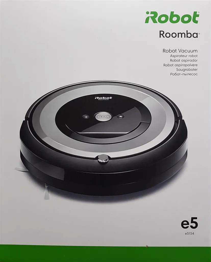 IRobot Roomba E5 (E5154) Staubsauger-Roboter Silber - Für Hartböden, Teppich, Tierhaare 18 IRobot Roomba E5 (E5154) Staubsauger-Roboter Silber - Für Hartböden, Teppich, Tierhaare – Bild 16