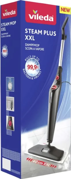 Vileda Steam PLUS XXL Dampfreiniger -Haushaltswaren Store 80e88481b62bac2ce5d19e5cd3dc0a57