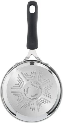 Tefal G7155S14 Cook&Cool Edelstahl Topfset 5-teilig Mit Glasdeckel Inkl. 28 Cm Bratpfanne Mit ThermoSpot, Für Alle Herdarten -Haushaltswaren Store 81318d52a2519b159a944224e3015a3b