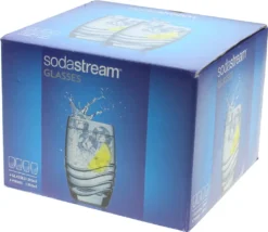 Sodastream Trinkglas 4er-Pack, Passend Zu Sodastream-Glaskaraffen -Haushaltswaren Store 818dcb4b187e25bbbe0443e5f87b8a73